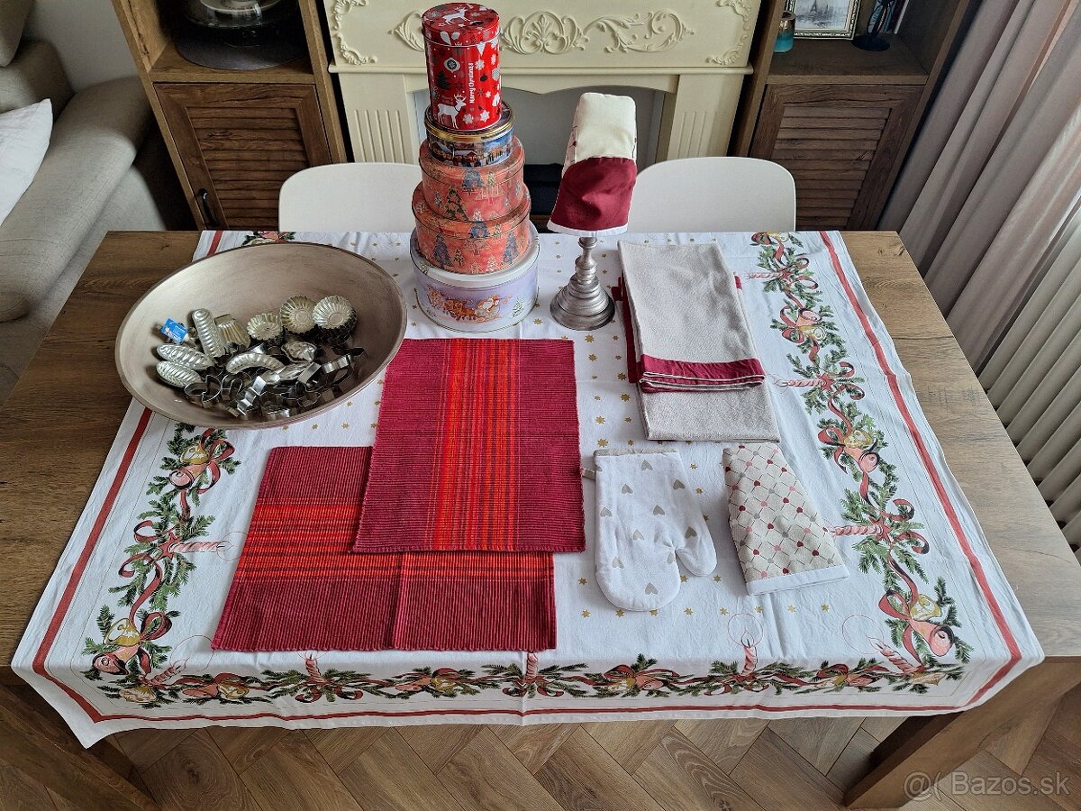 Vianočné pečenie, prestieranie - 9