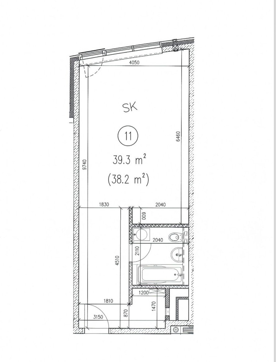Nový 1 izb. byt, Tri Veže Bajkalská 9/B - 9