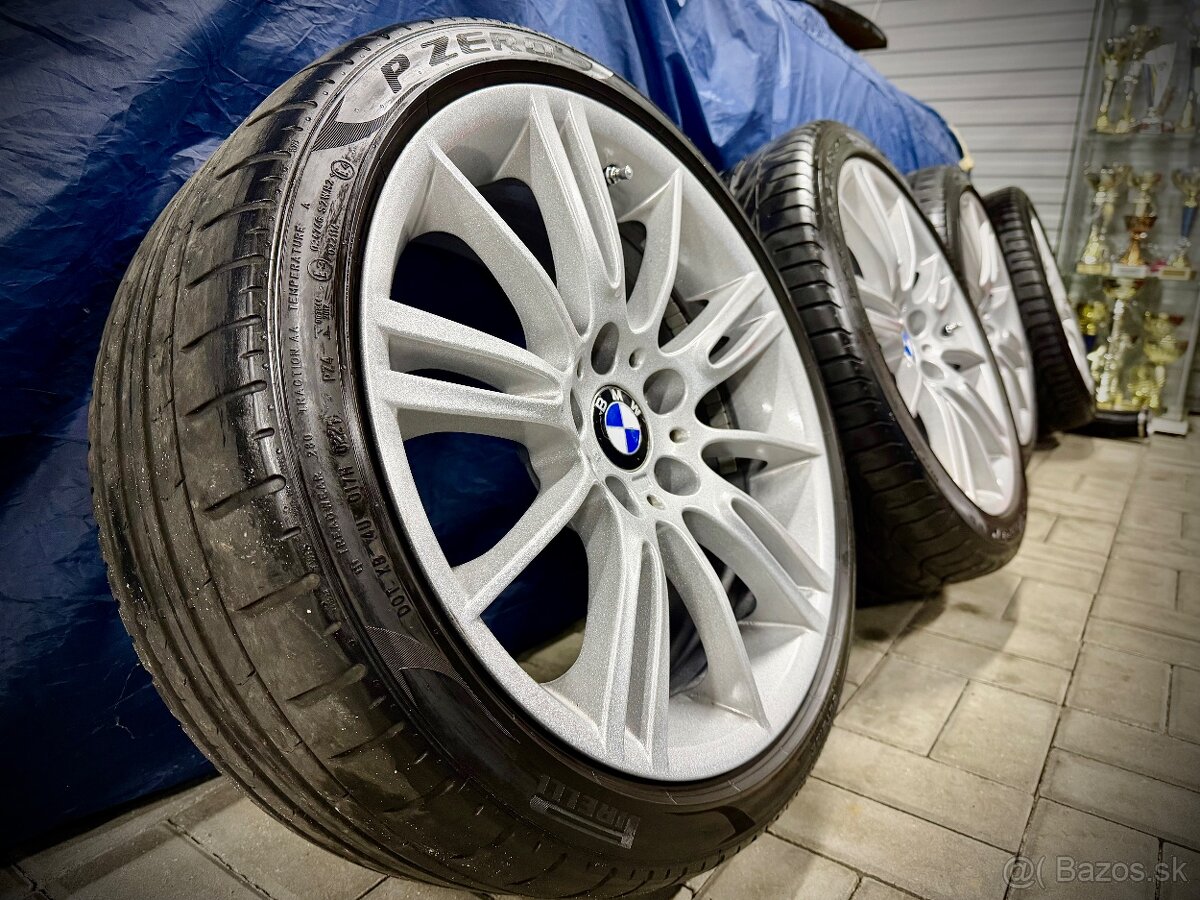 Predám bmw styling M193 originál dvojrozmer 5x120 R18 - 9