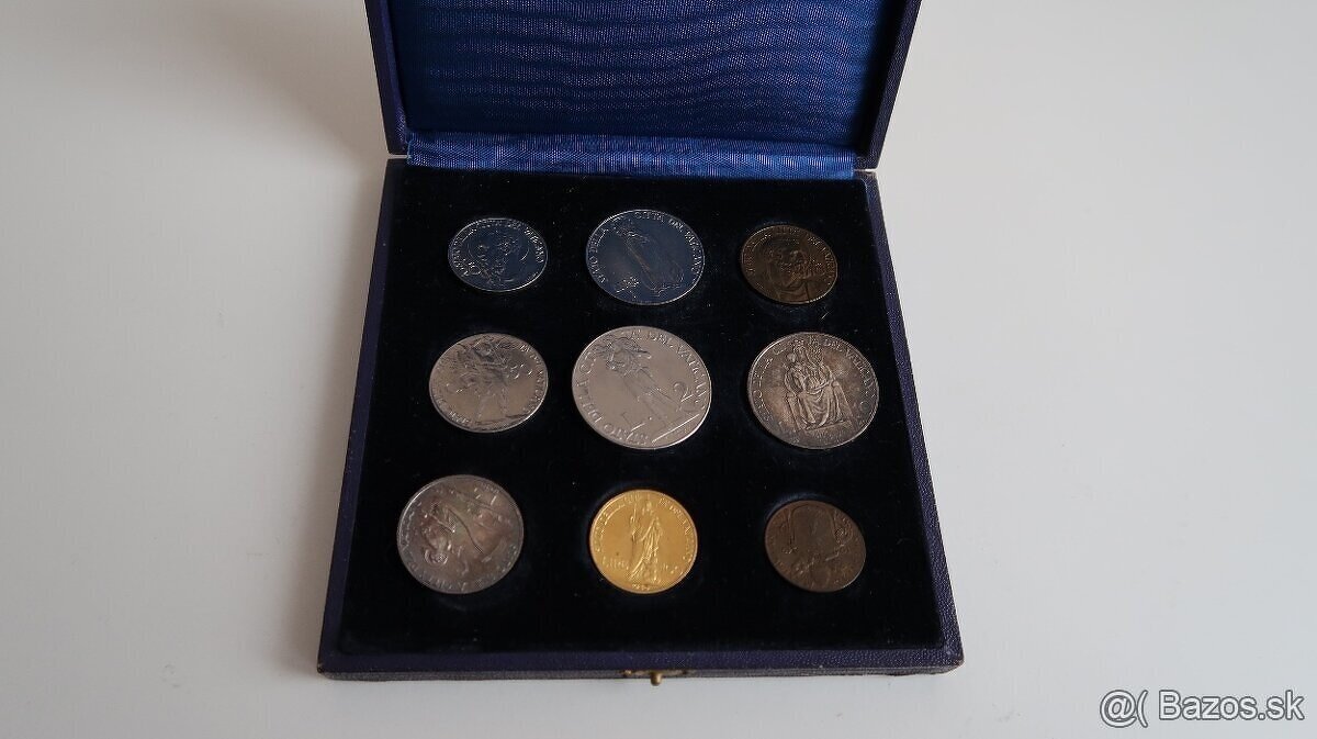 Vzácne sady mincí Vatikán - 9