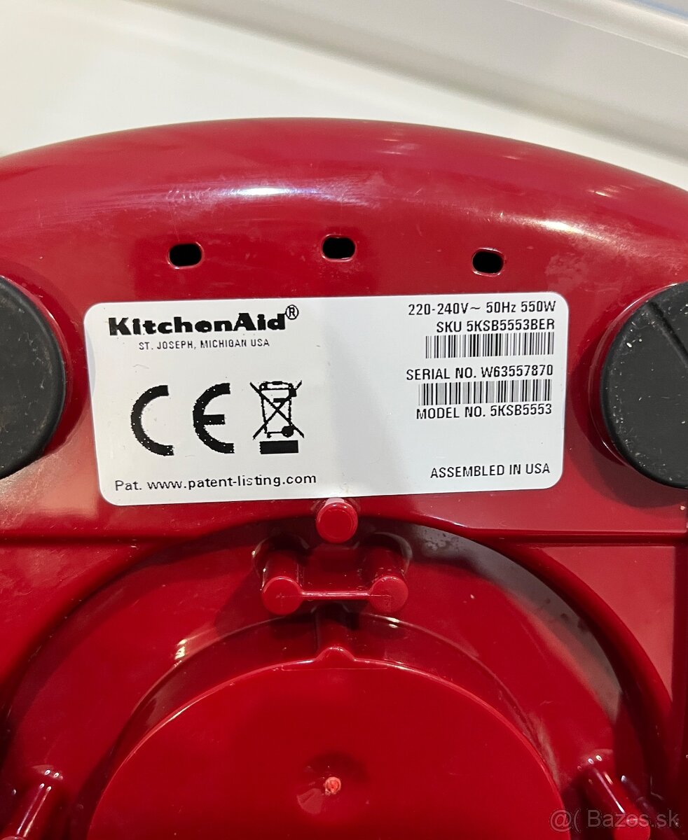 Kitchenaid 5KSB5553E Mixér 550w - 9