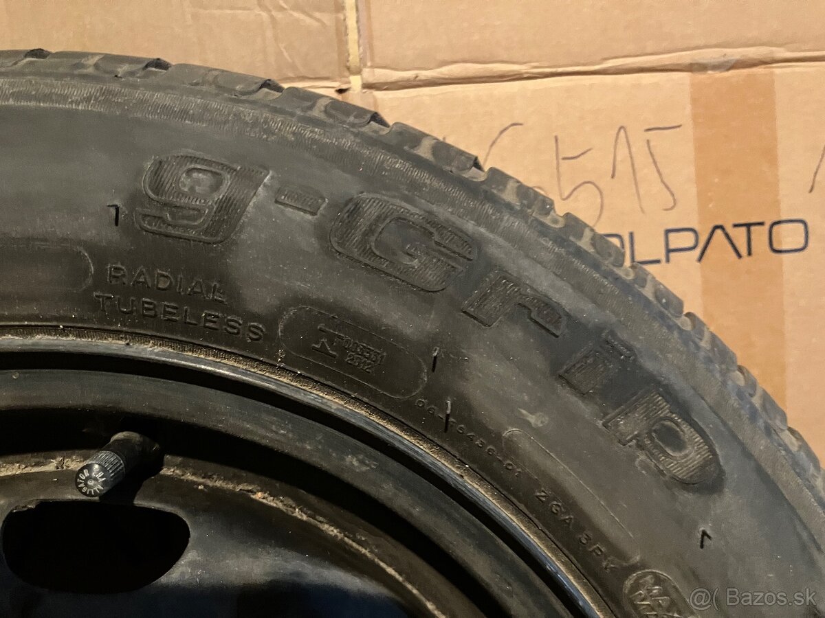 Disky+pneu škoda fábia 5x100 165/70 R14 - 9