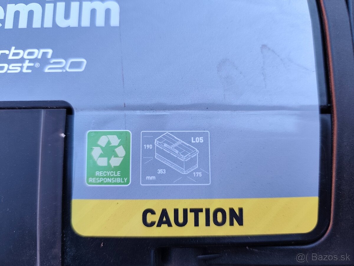 Exide Premium 12V 100Ah 900A EA1000 - 9