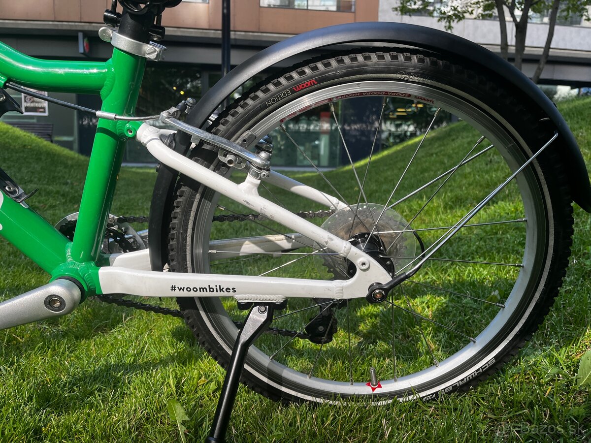Woom 4 20” zelená farba - 9