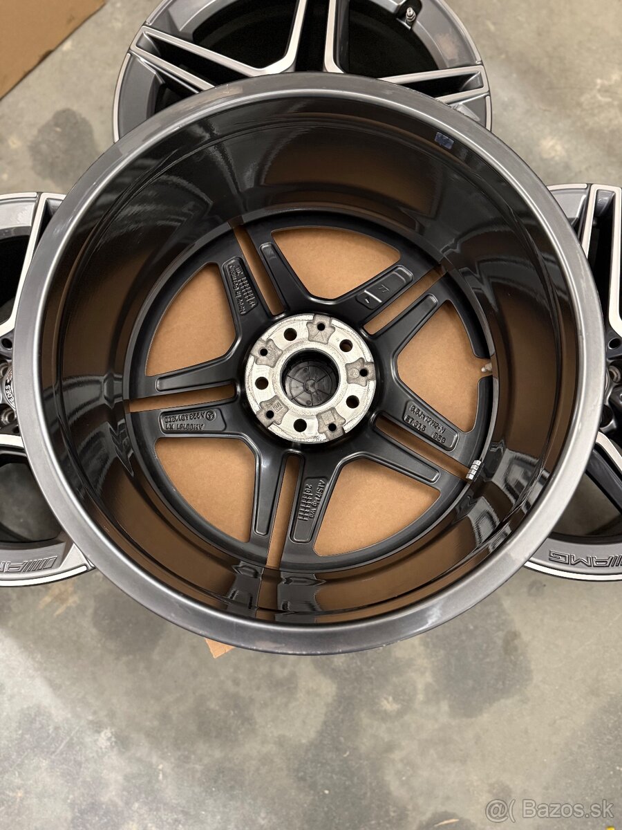 Hliníkové disky 5x112 R19 Mercedes Benz S Class W223 AMG - 9