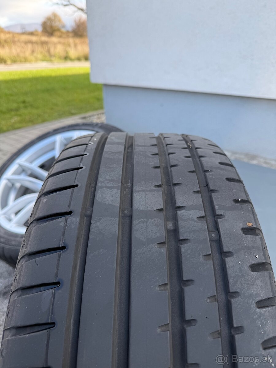 BMW disky 640M + Continental pneu, top stav - 9