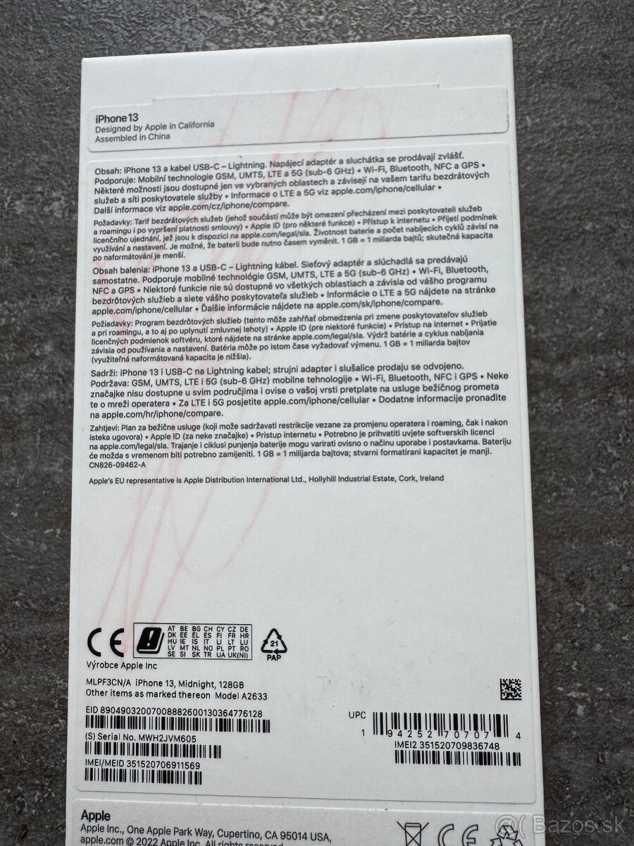 Apple iPhone 13 128GB Midnight - 9