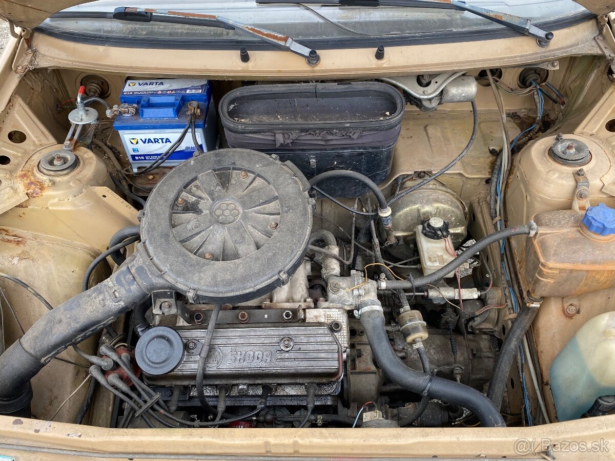 Škoda favorit 135 rv 1990 SK TP a ŠPZ sezónne prezutie - 9