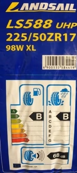 Pneumatiky Landsail LS 588 225/55/17 - 9