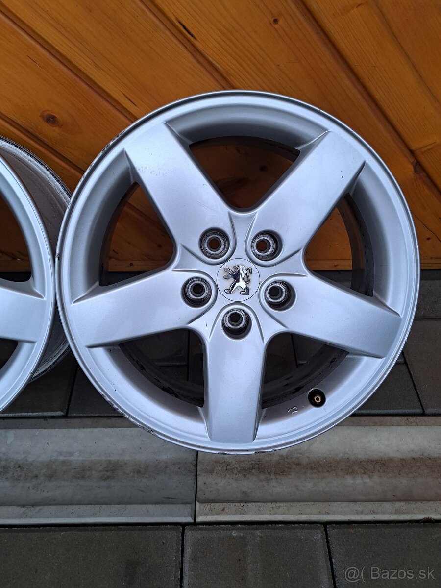 Hliníkové disky 5x108 R16 / Peugeot,Citröen - 9