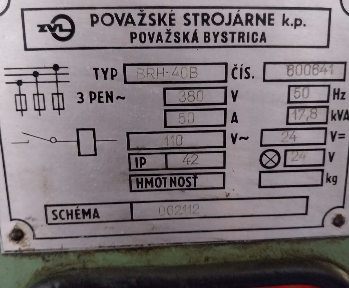 Brúska na plocho BRH-40B - 9