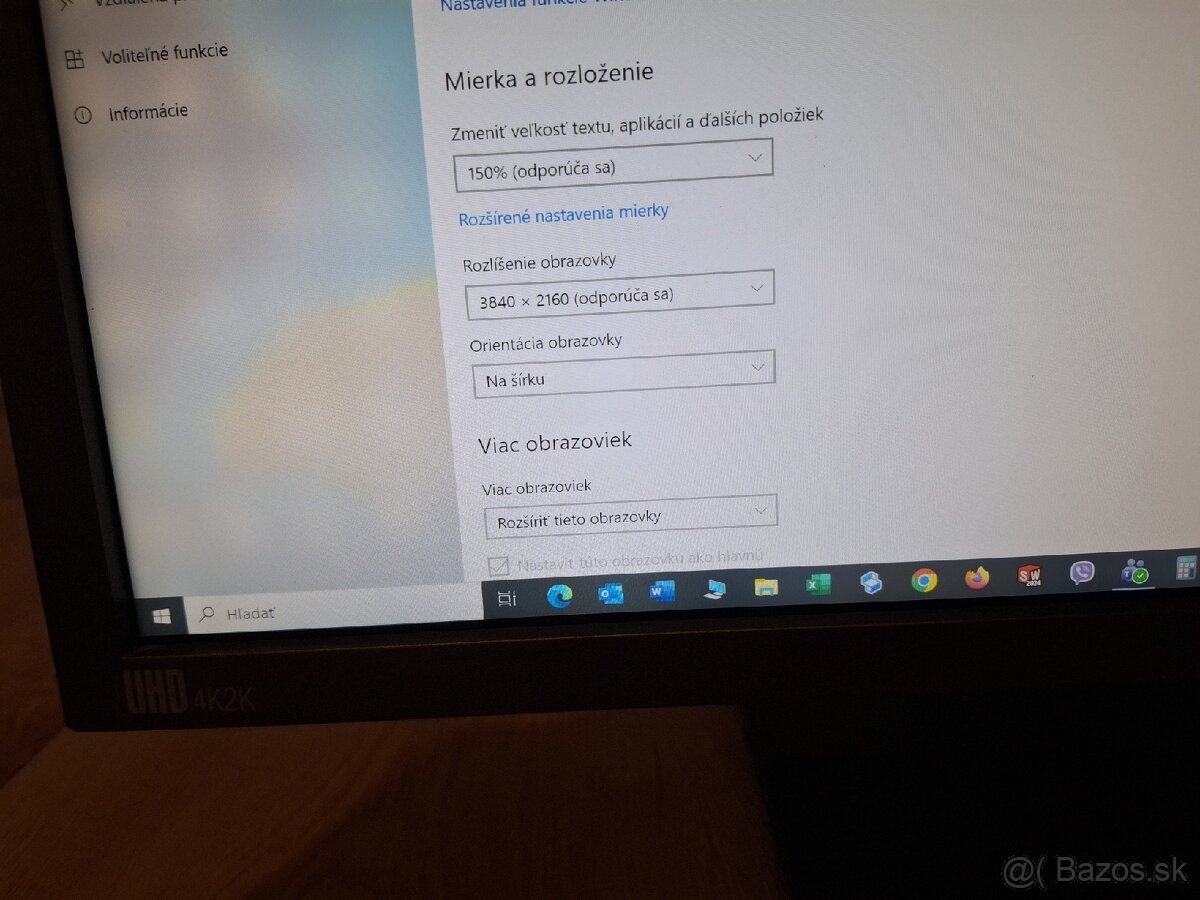 Predám monitor Acer 28" 4K - 9