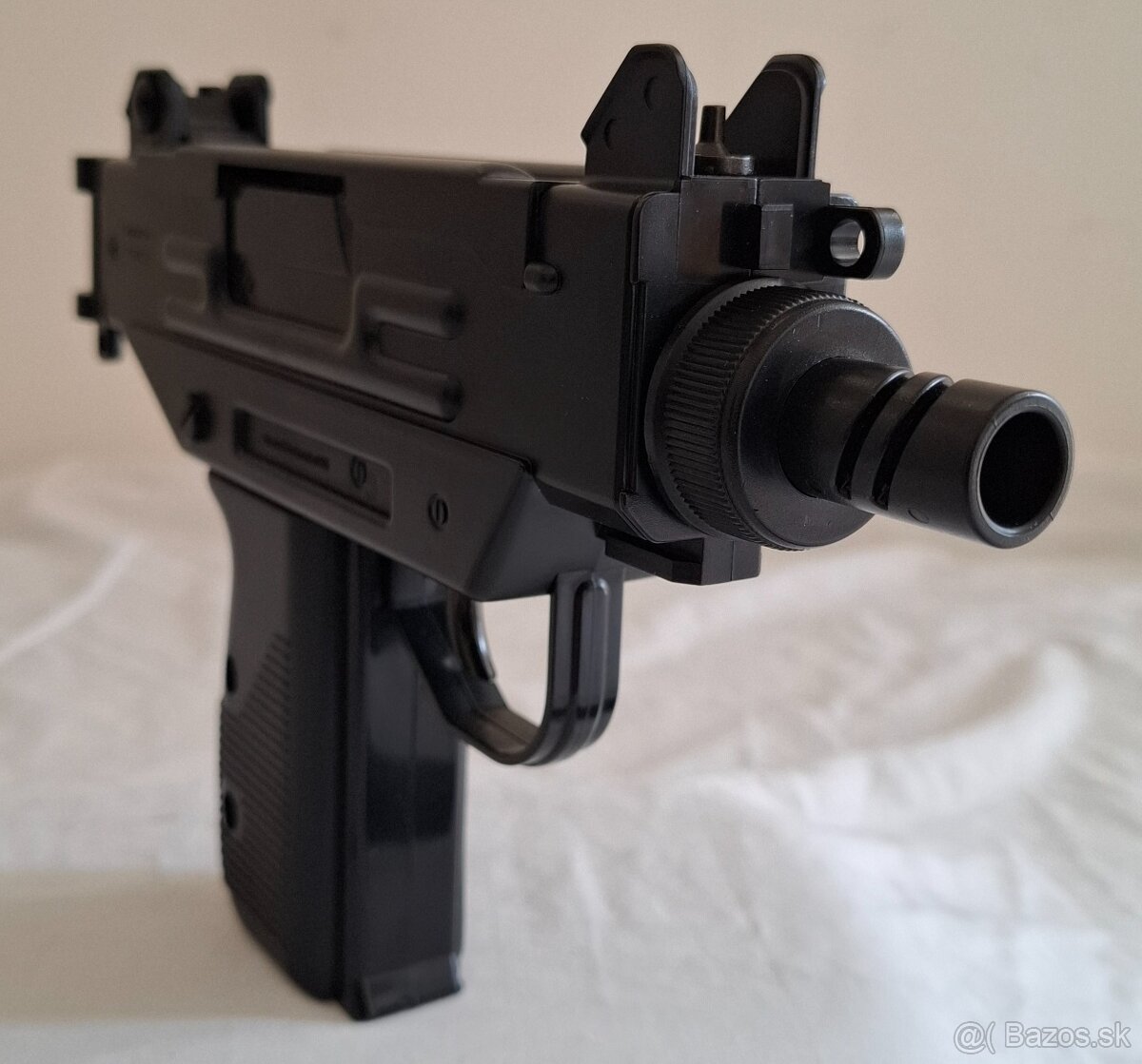 Samopal IWI UZI, pružinová pištoľ, naťaho. páka odlomená - 9