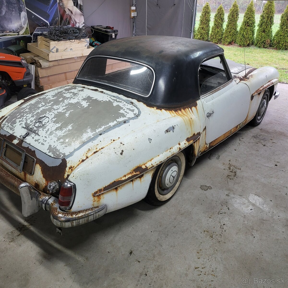 mercedes 190sl w121 - 9