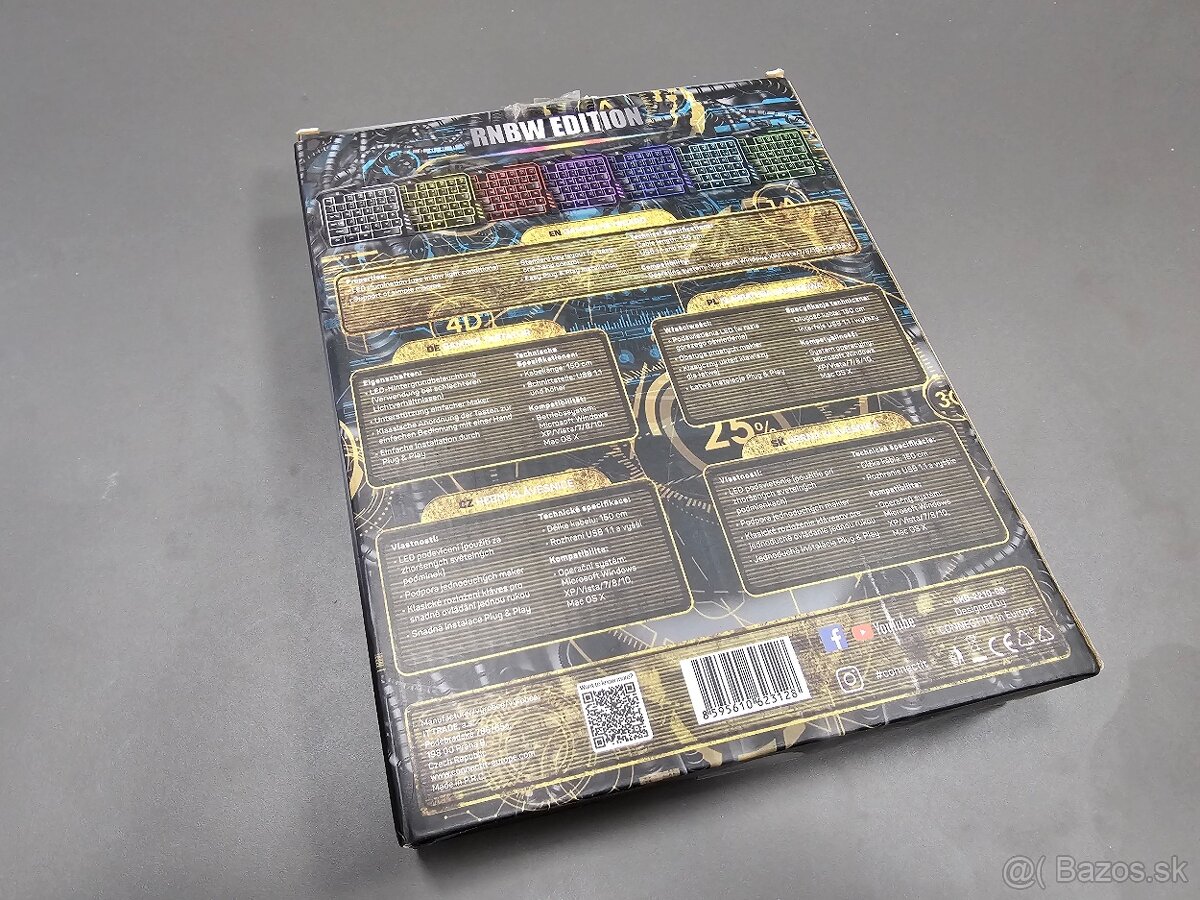 25% Klávesnica RGB Connect IT BattleSeries - 9