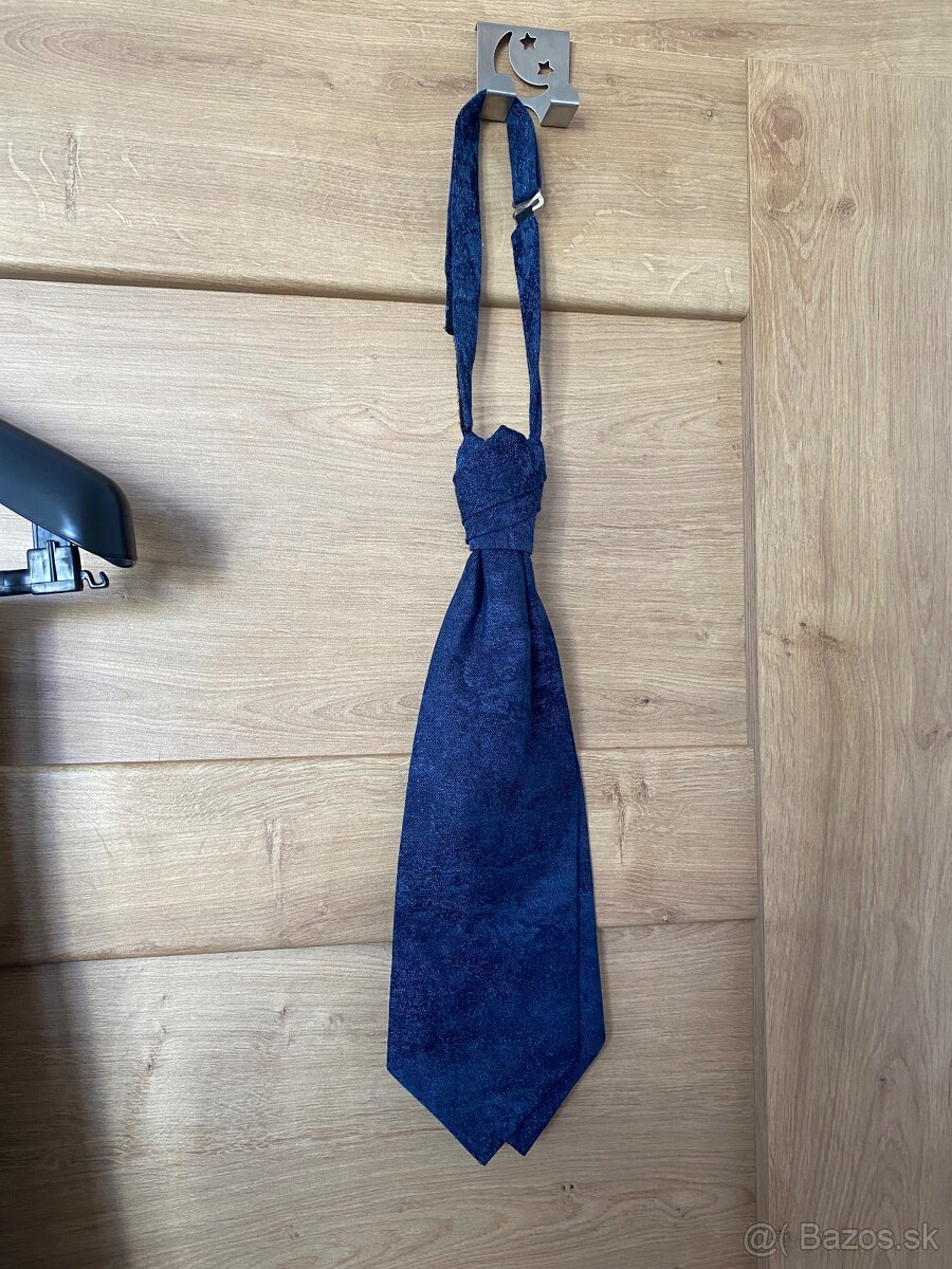 Wilvorst, svadobný modrý barokový oblek - 9