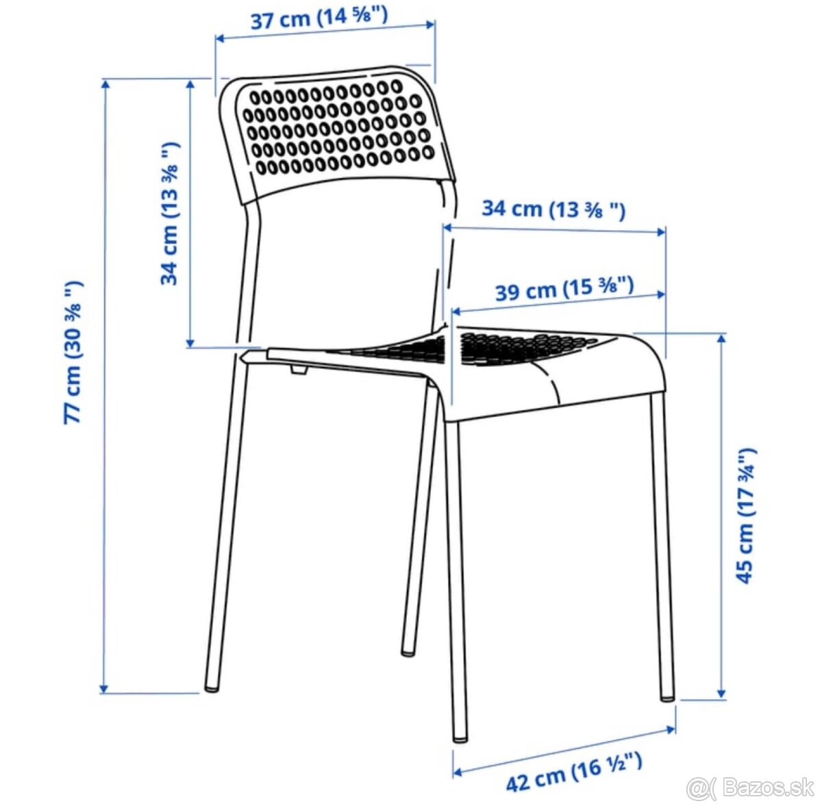 Jedálenský stôl so 4 stoličkami - 9