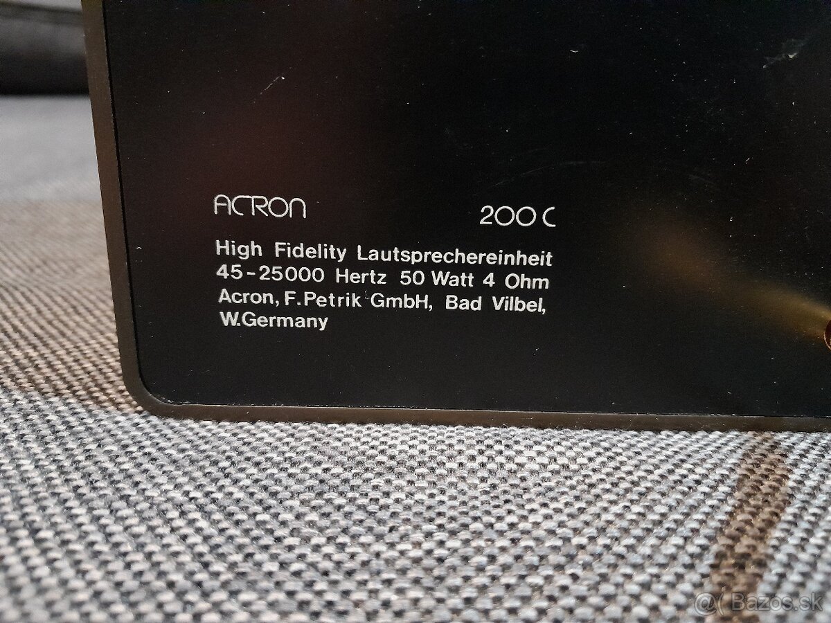 Vintage Acron 200C mini regálovky. - 9