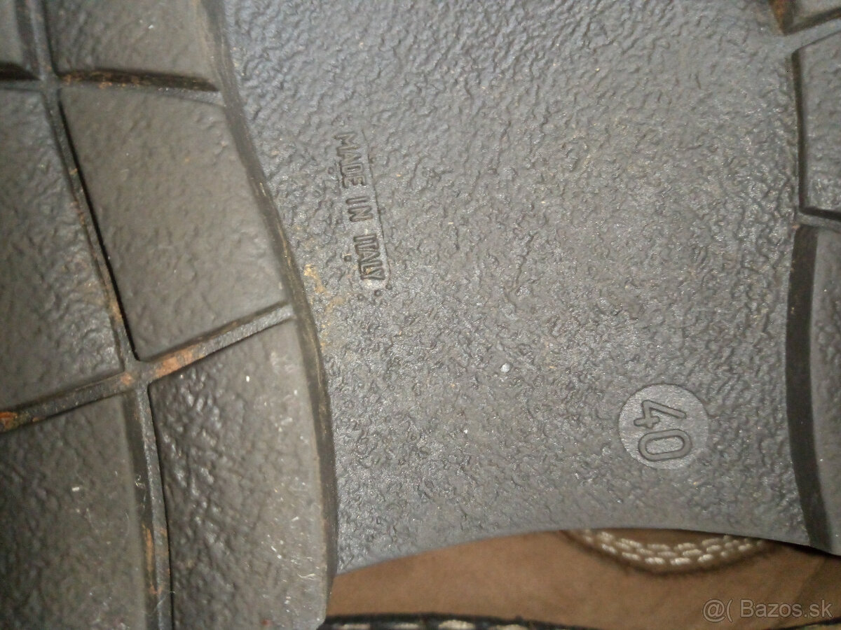 Zimna panska kozena obuv BAMA. - 9