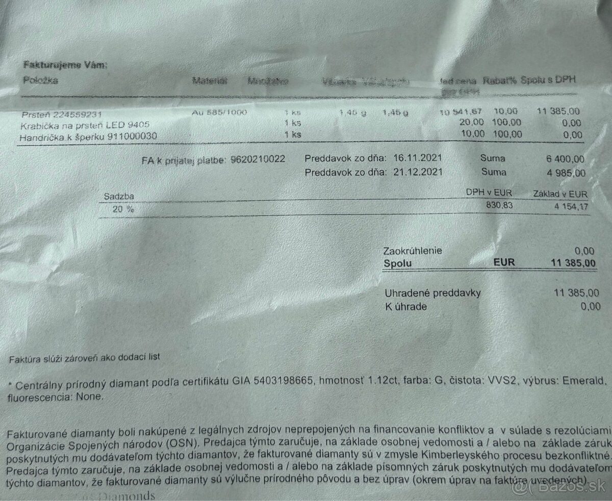 💍 Luxusný diamantový 1,12 ct prsteň s certifikátom GIA - 9