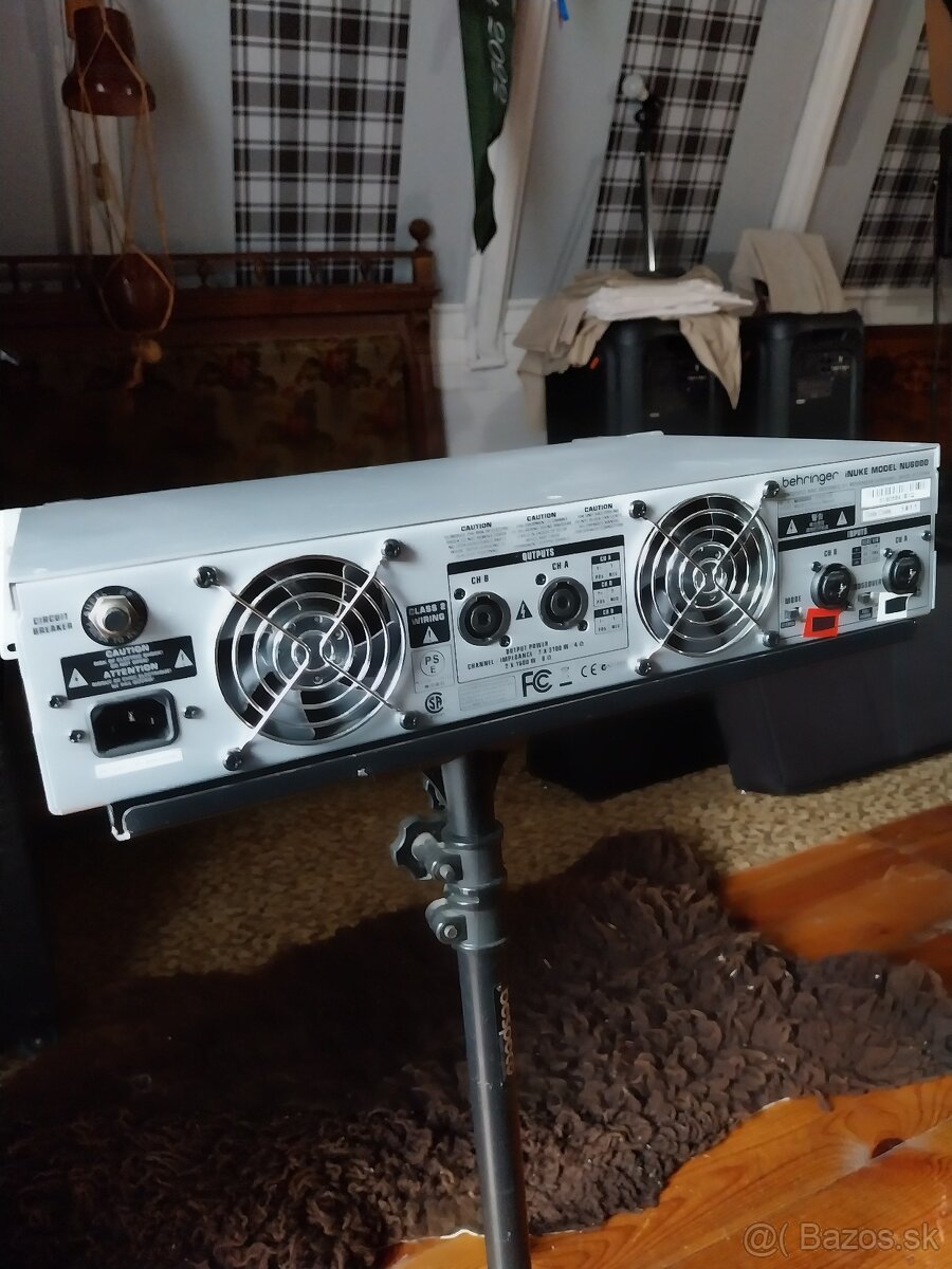zosiľňovač Behringer iNuke NU 6000 - 9