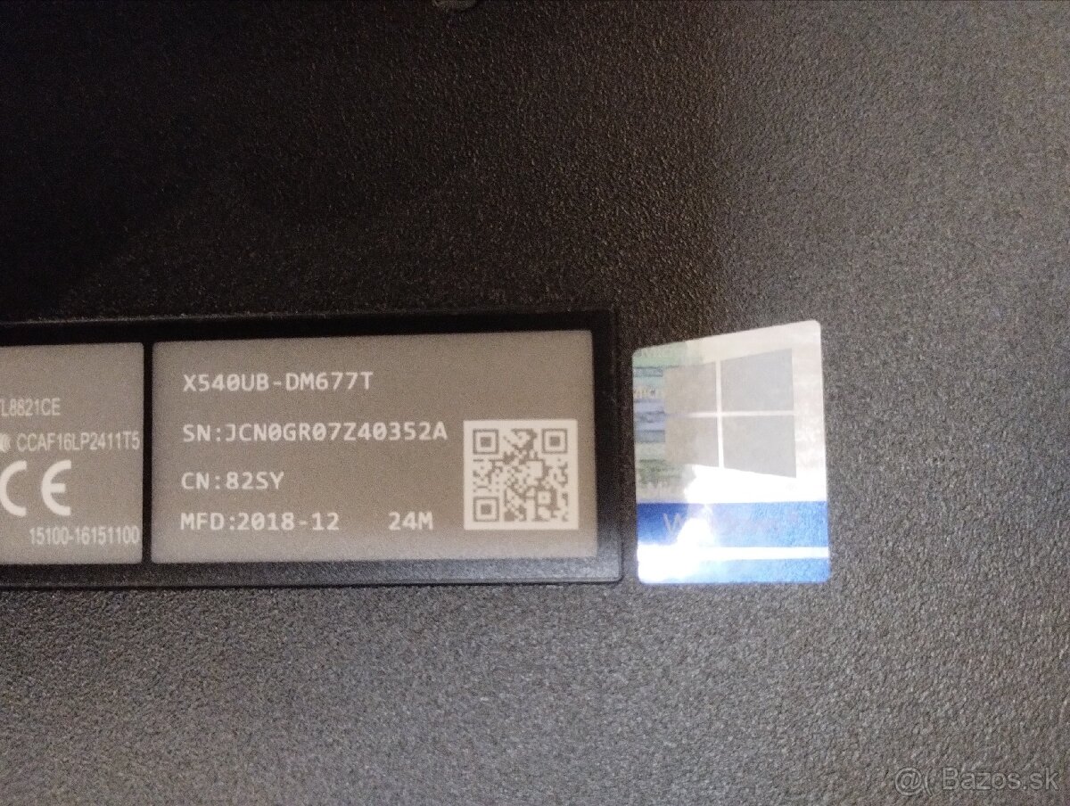 Asus Vivobook X540UB - 9