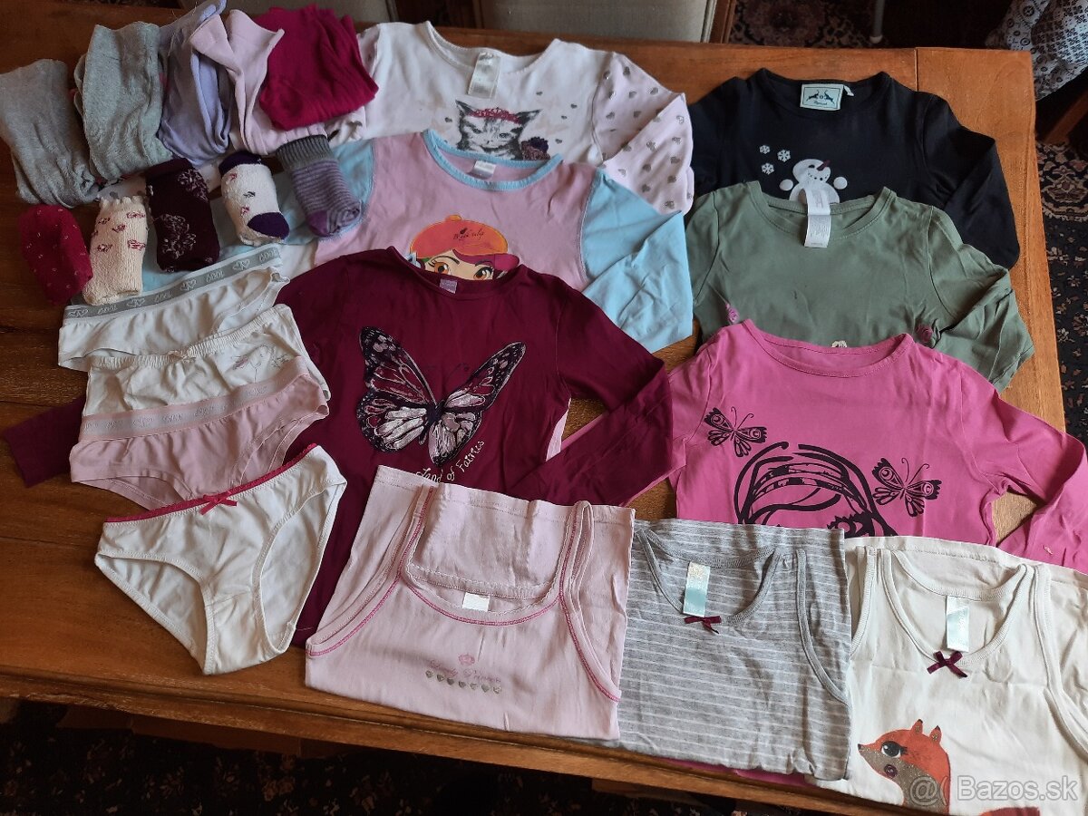 Predám balik č.23 pre dievča 122-128 - 9