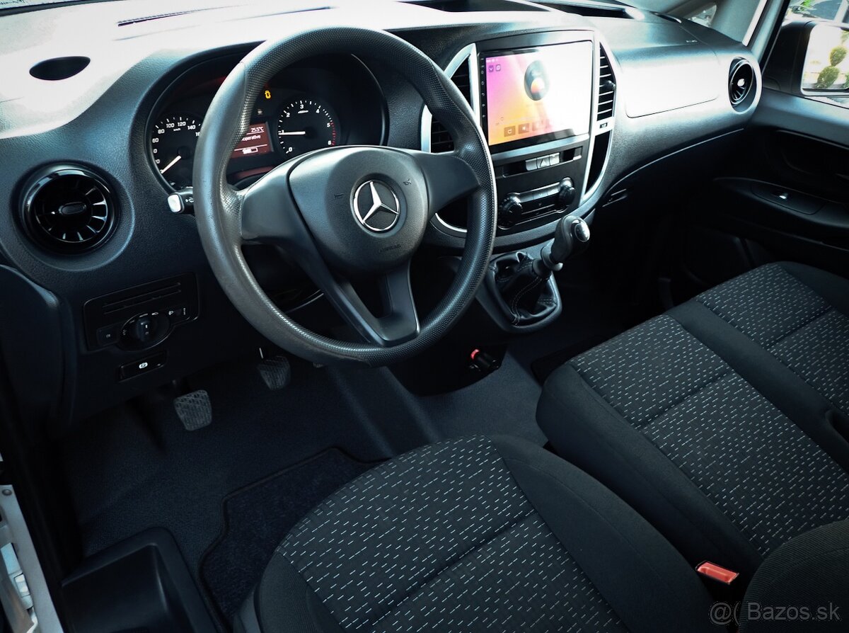 MERCEDES BENZ VITO LANG 110CDI 2021 -3MIESTNE-NAVI-KAMERA- - 9