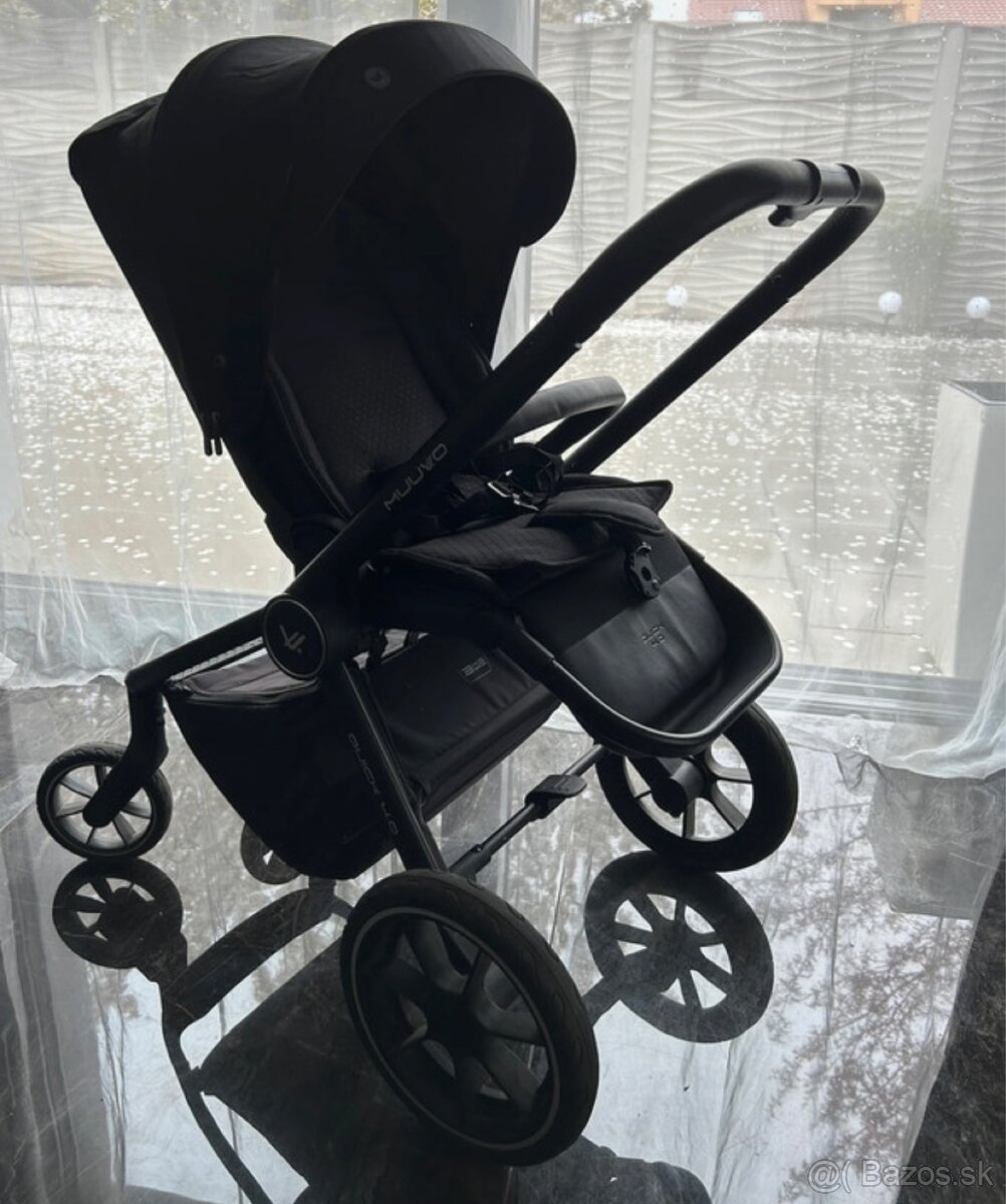 celý set kočiar MUUVO quick 4.0 čiernobiela kombinácia - 9