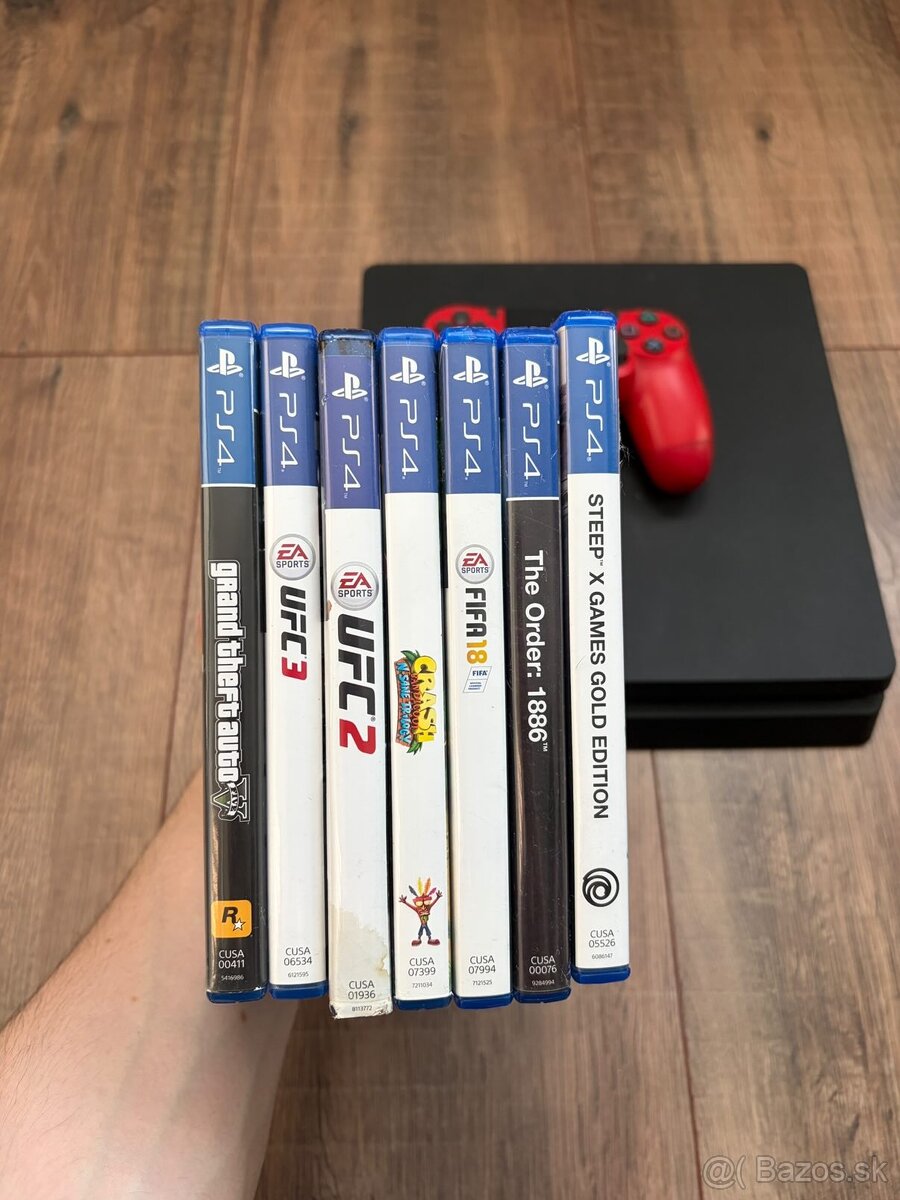 Predám PS4 Slim 500GB - 9