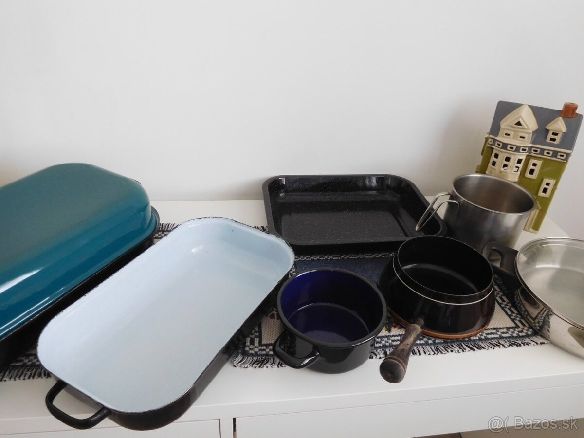 Samltované do kuchyne pekáče, hrnce Hrnce, panvice, - 9