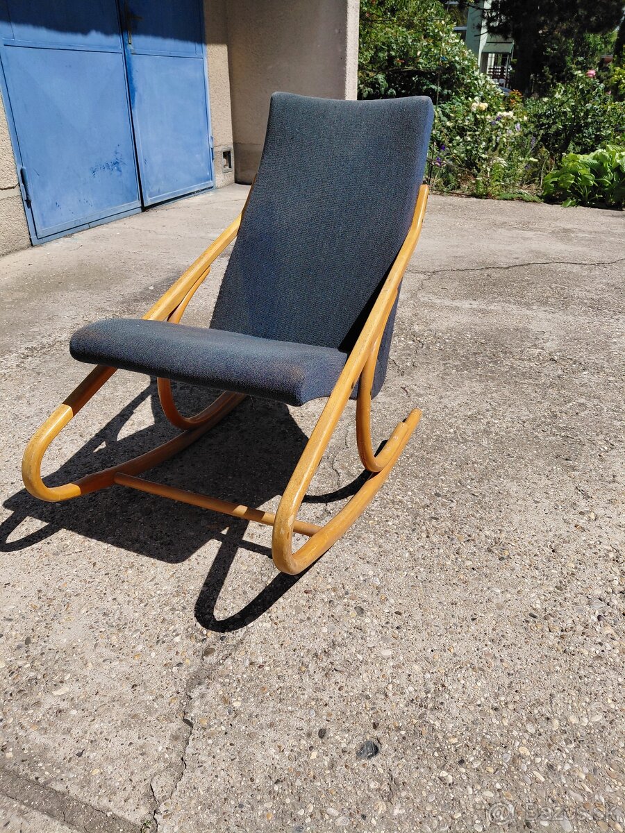Retro hojdacie kreslo - 9