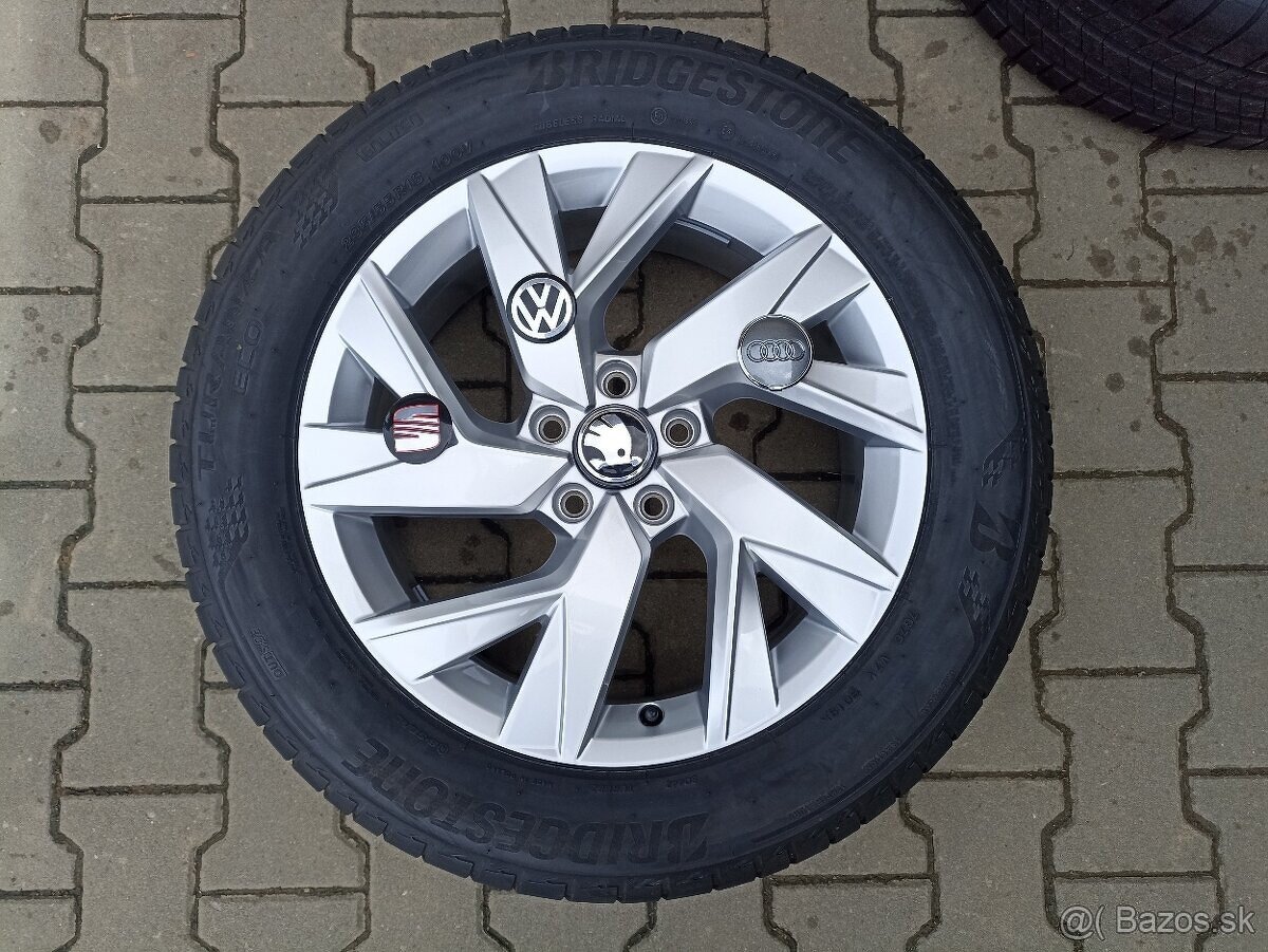 Originálna letná sada VW, Audi, Škoda, Seat 5x112 R18 ET43 - 9