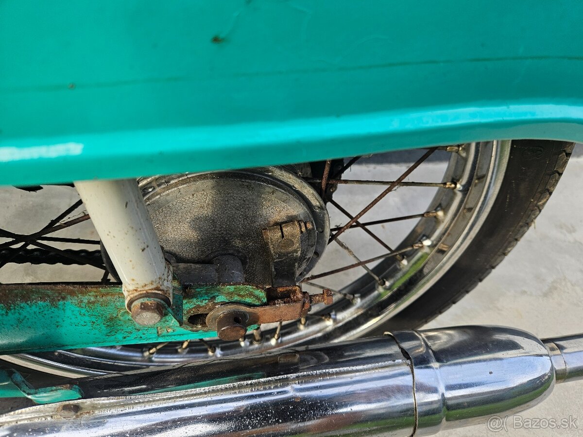 Jawa pionier 21 pôvodný stav rok 1971 - 9