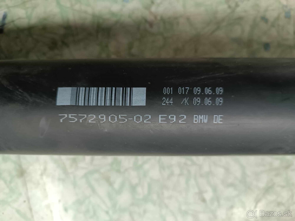 BMW klbový hriadel, kardan E90 E91 E87 E60 - 9