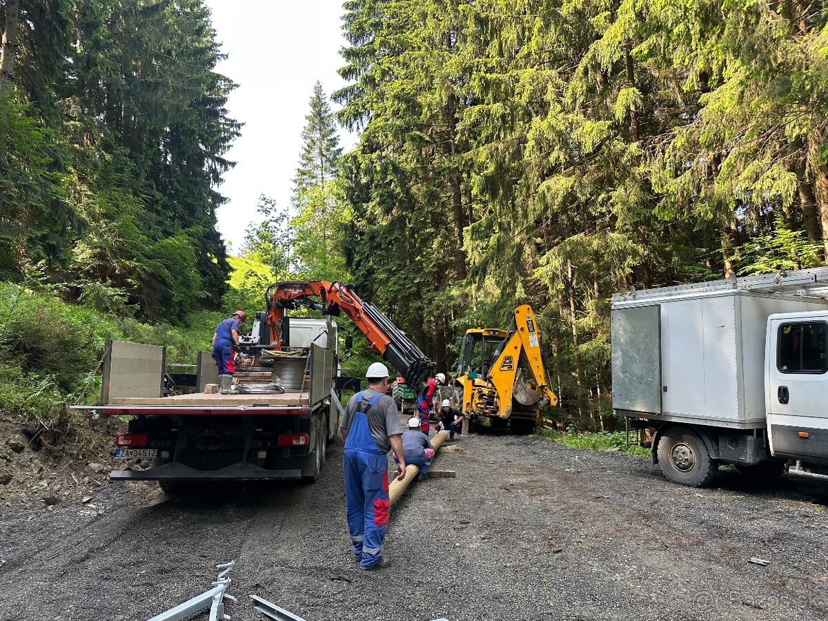 Minibager bager traktorbager zemné prace - 9