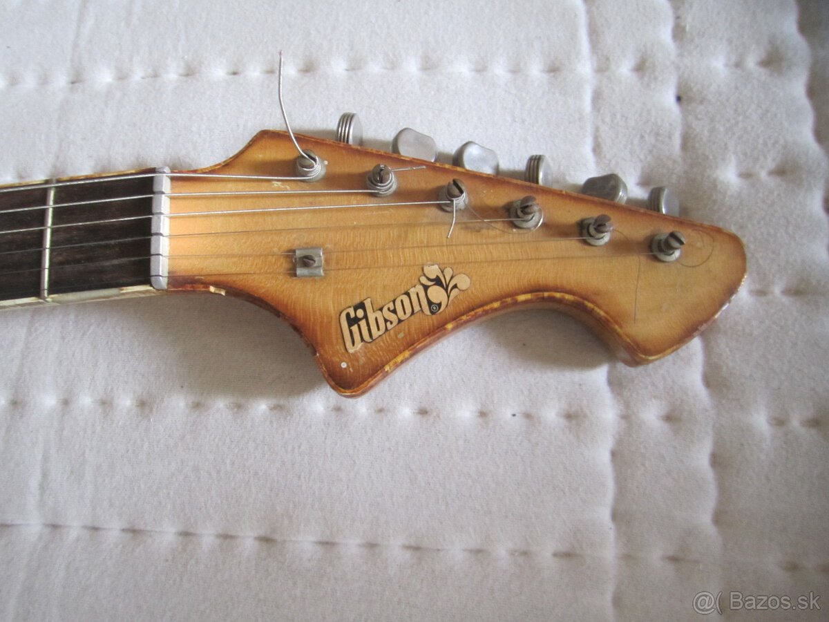 profi gitara Gibson v zachovalom funkčnom stave 50-te roky - 9