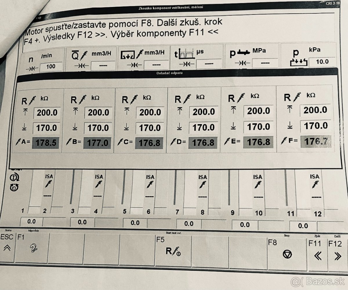 Vstrekovač Mercedes ML350CDI 170kW A6420701187 0445116026 - 9