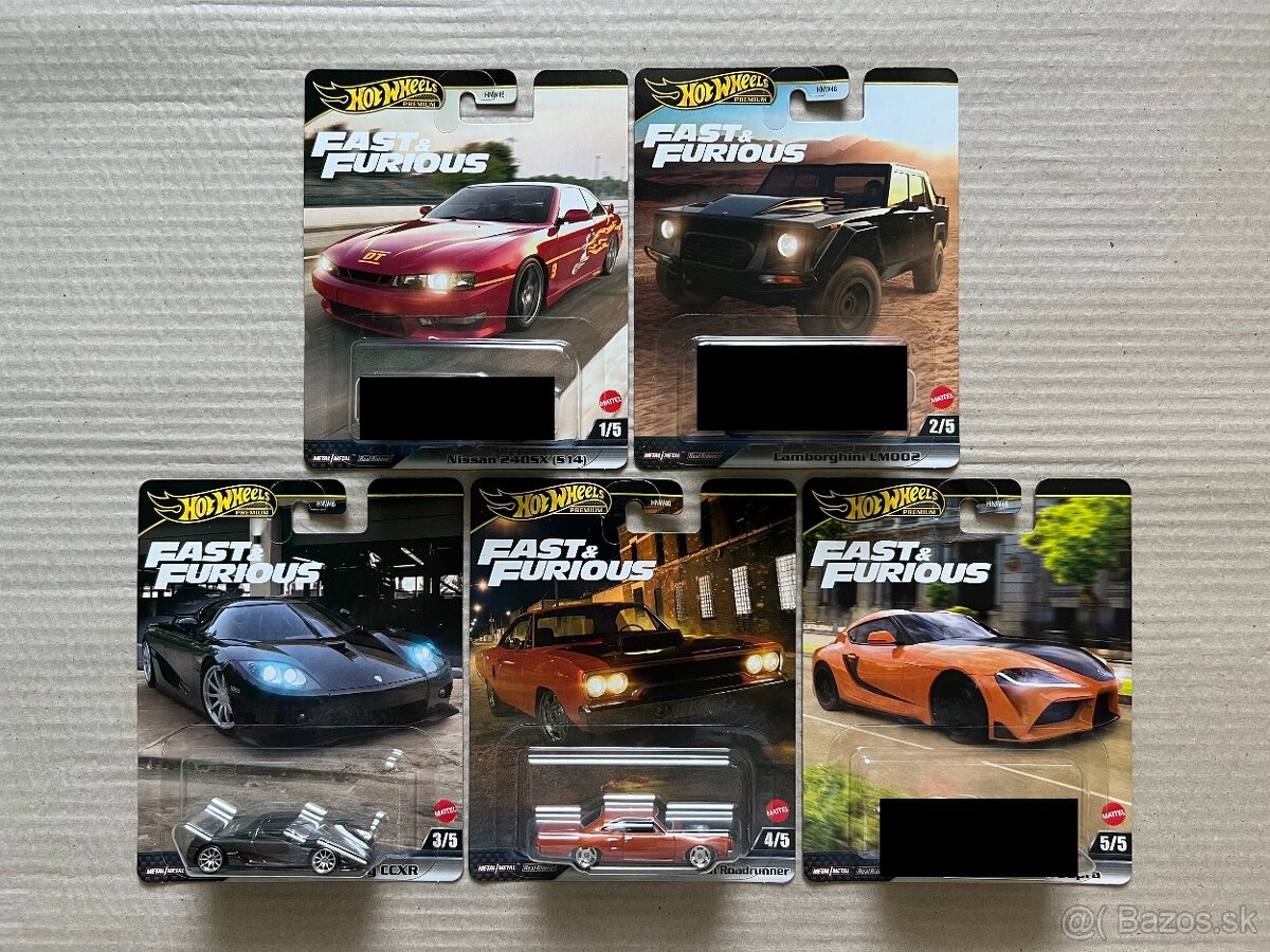 Hot Wheels Premium - Set - 9