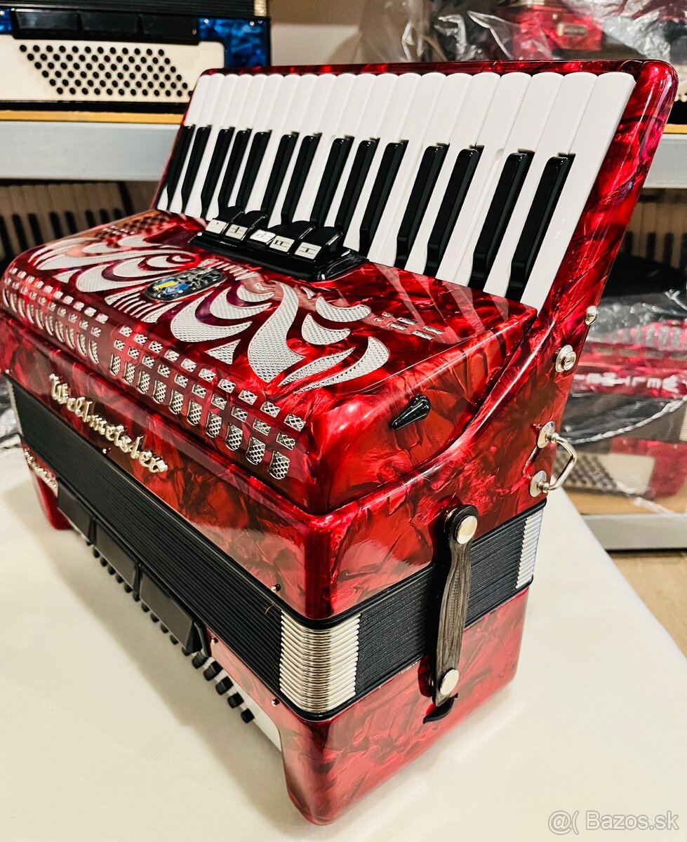 Predám akordeón Weltmeister Caprice 80 basový - 9