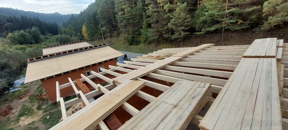 Pokryvanie striech , stavba krovov - 9