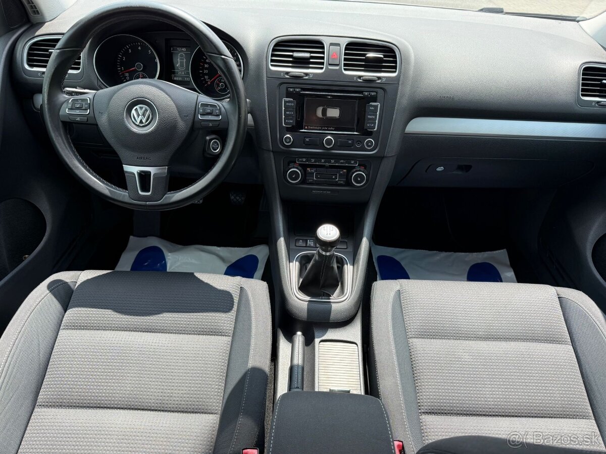 ► VW GOLF VI 1,6 MPI BEN/LPG - 75 kW, AUTOM. PARKOVÁNÍ ◄ - 9