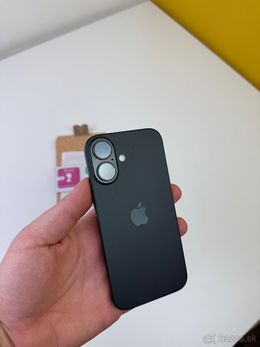 Predám vymením Iphone 16 128GB Black 100% batéria - 9