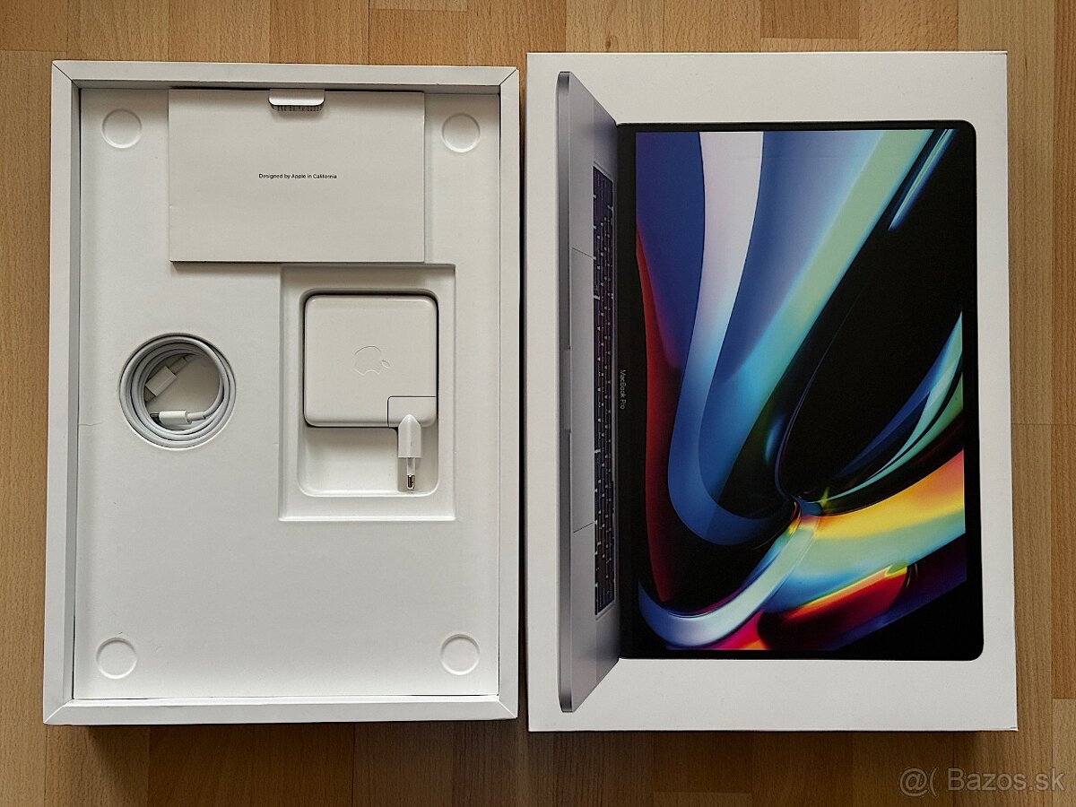 MacBook Pro 16" i7-2.6GHz,6j/32GB/512GB, Výdrž batérie 5 h. - 9