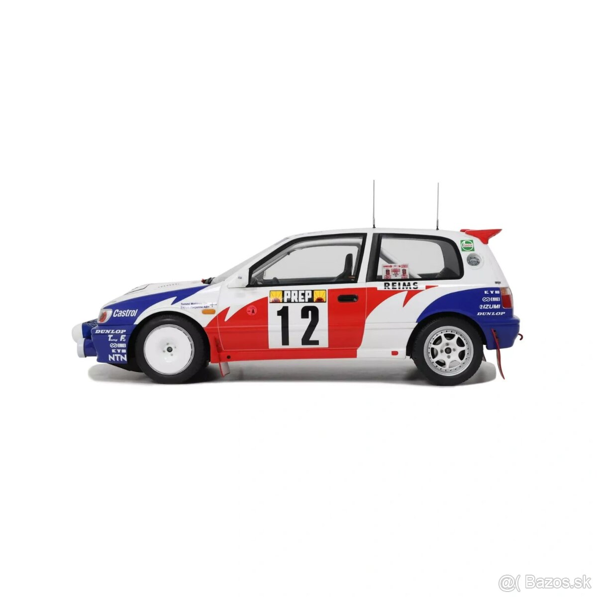 1:18 OTTO Nissan Sunny GTI-R Rallye Monte Carlo 1992 - 9