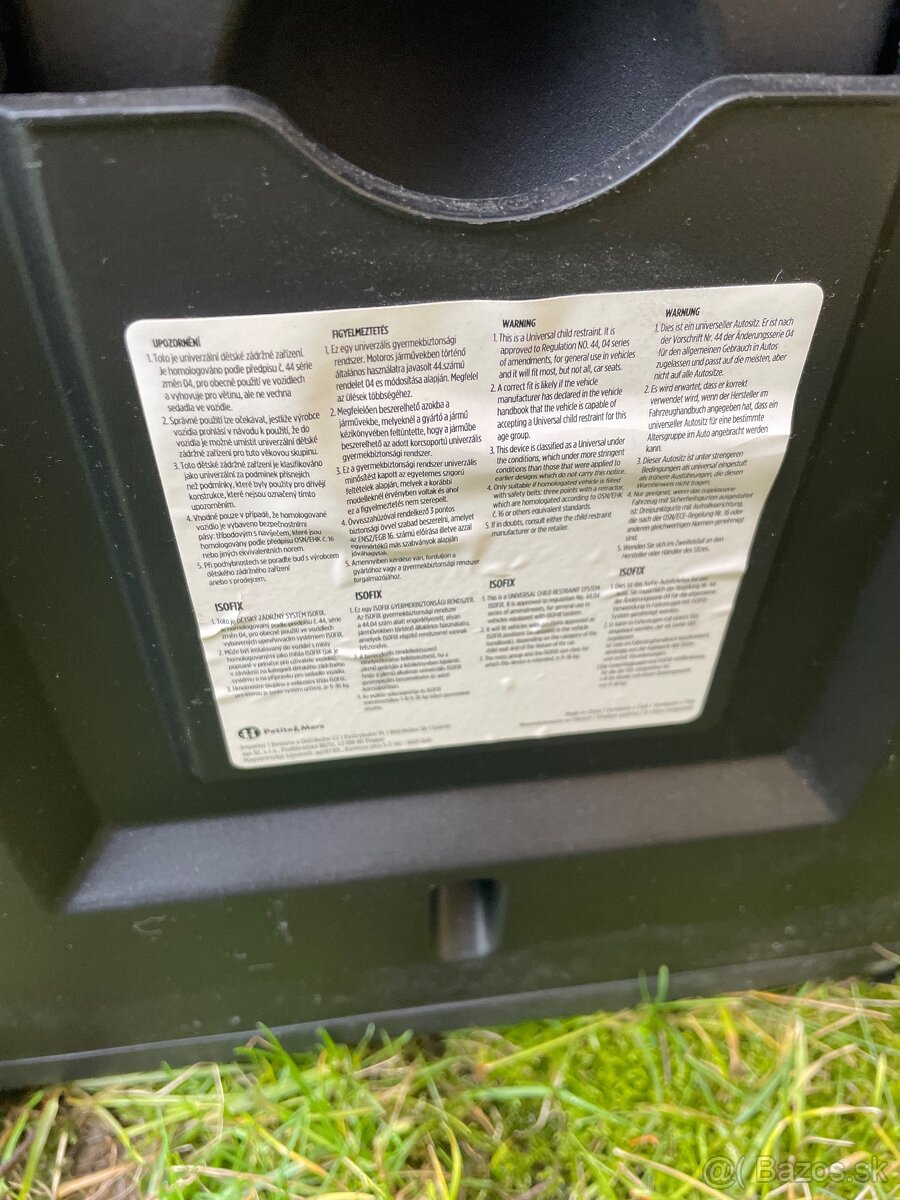 Petite&Mars Prime II Isofix detská autosedačka - 9