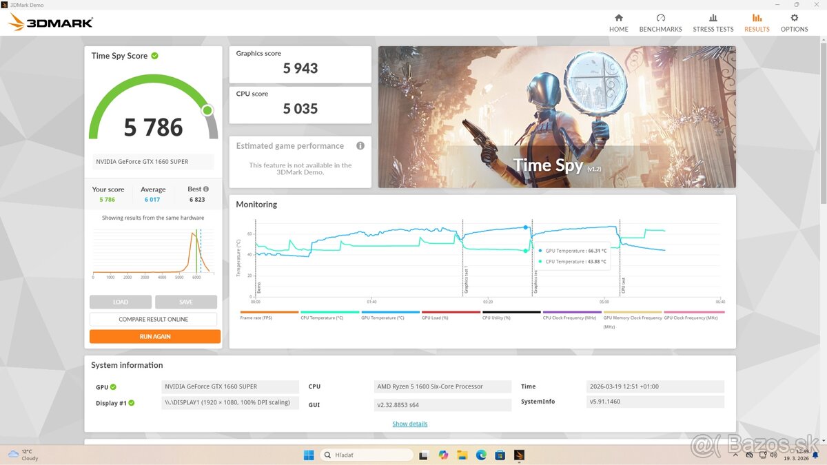Herný PC–Ryzen5/GTX 1660 SUPER/16GB RAM/SSD/Win 11 Pro - 9