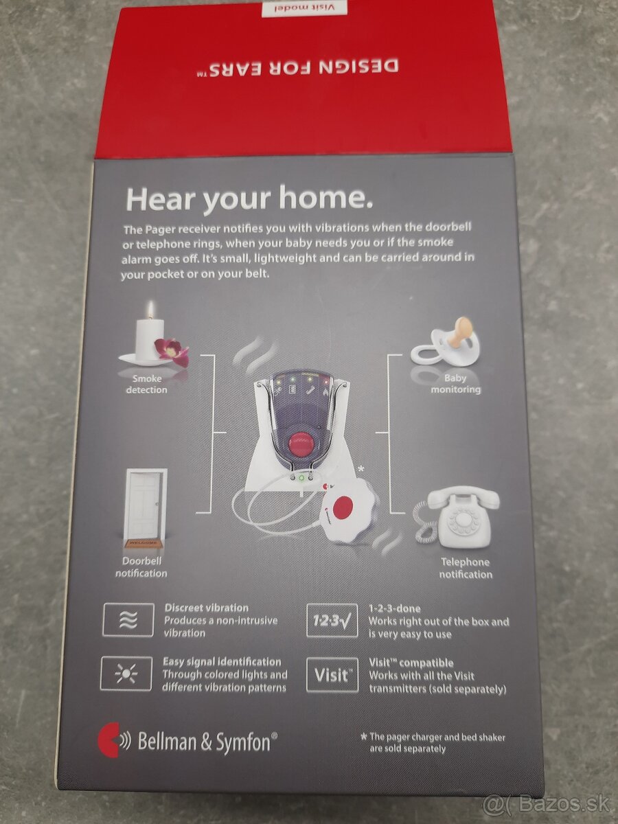 BELLMAN Budík pre nepočujúcich - 9