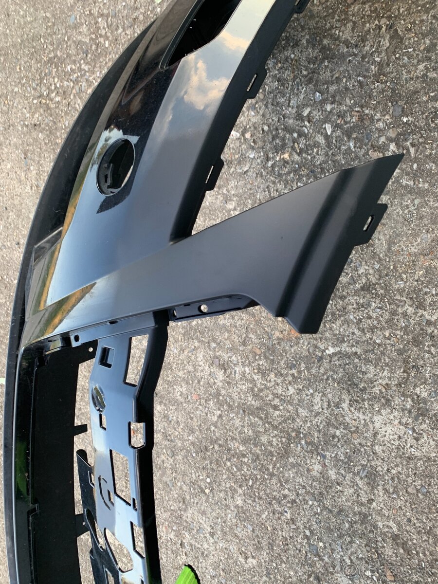 Predni naraznik audi a7 11-14 cerny ostrik pdc - 9