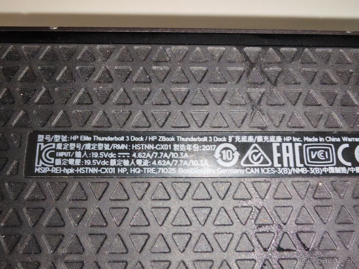 Dock HP Thunderbolt g4 120w - 9